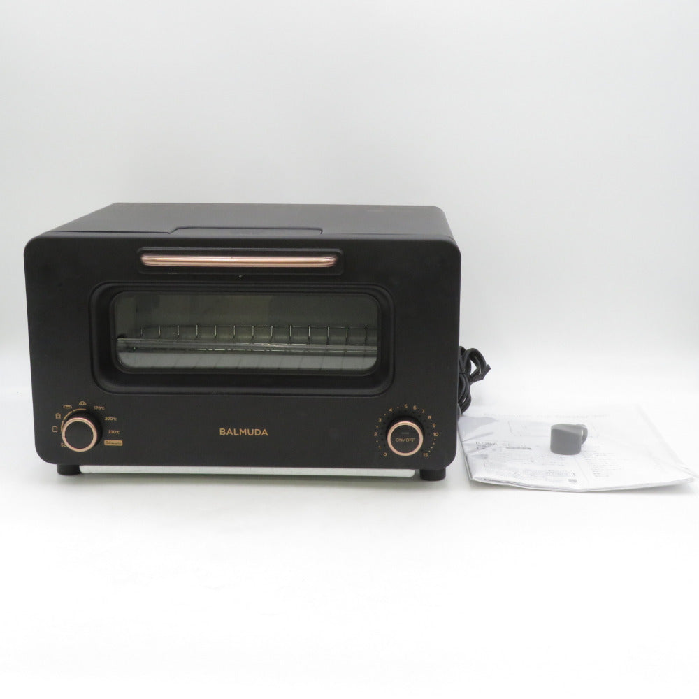 BALMUDA (バルミューダ) 小型家電 The Toaster Pro スチームトースター ブラック K05A-SE