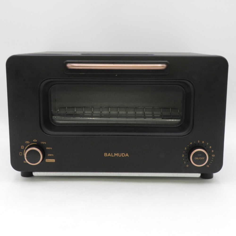 BALMUDA (バルミューダ) 小型家電 The Toaster Pro スチームトースター ブラック K05A-SE