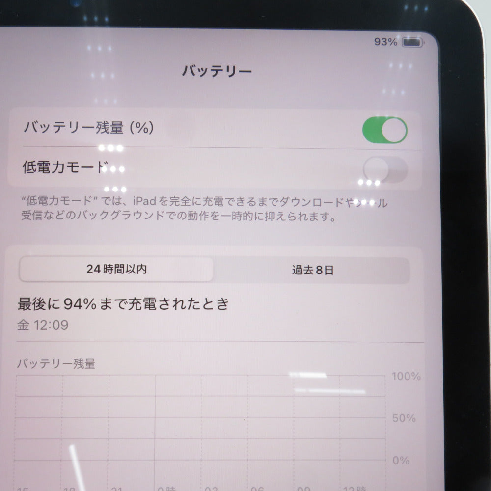 Apple iPad Air 10.9インチ 第4世代 Wi-Fiモデル 64GB シルバー 本体のみ