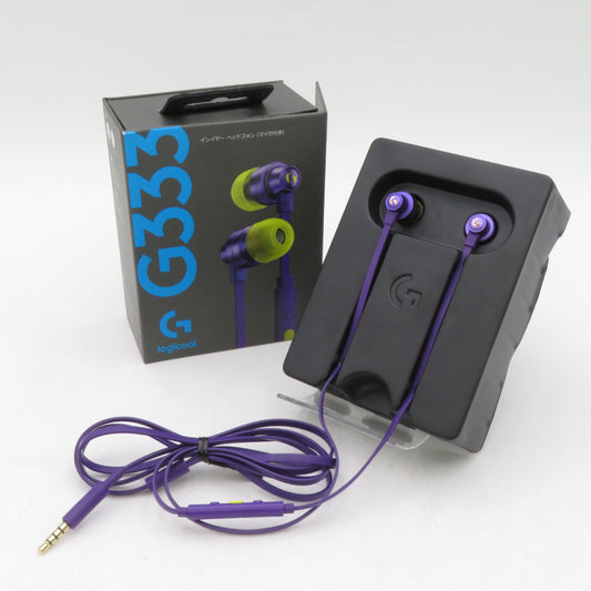 logicool ロジクール オーディオ機器 マイク付きゲーミングイヤホン G333
