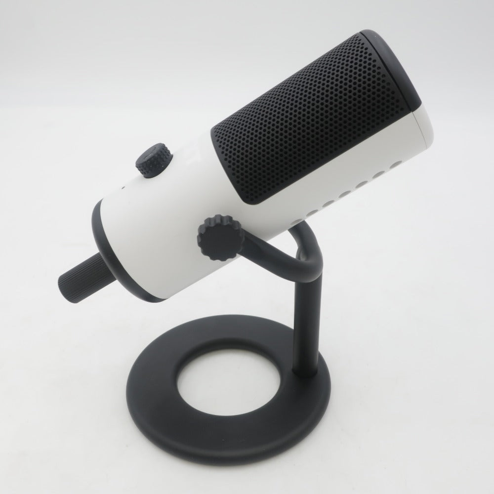 NZXT エヌゼットエックスティー オーディオ機器 Capsule Mini White カーディオイド スモールゲーミングマイク 有線 AP-WMMIC-W1