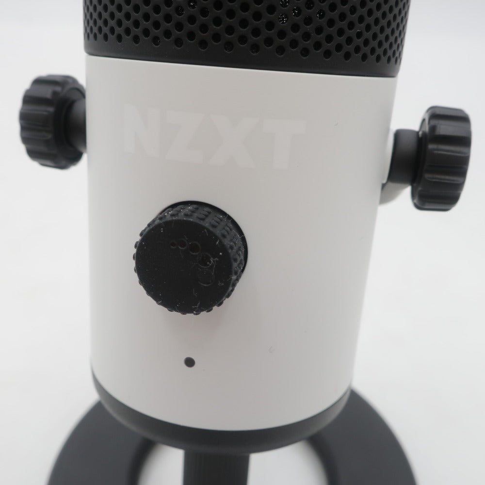 NZXT エヌゼットエックスティー オーディオ機器 Capsule Mini White カーディオイド スモールゲーミングマイク 有線 AP-WMMIC-W1