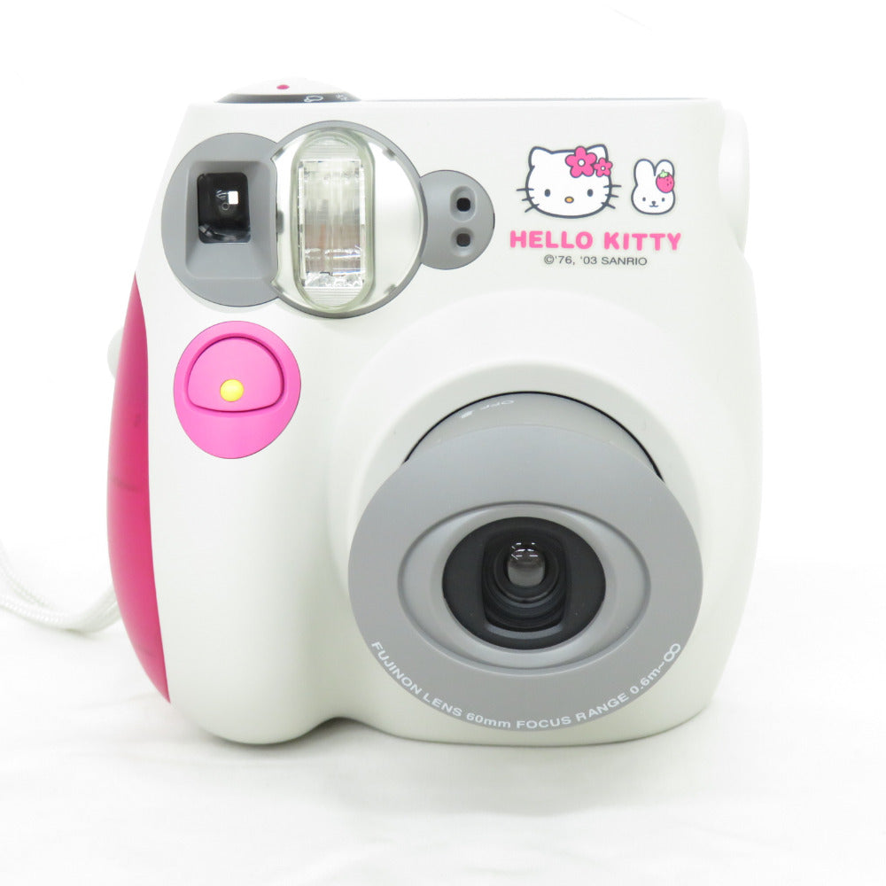 富士フイルム フジフイルム アナログカメラ チェキ インスタントカメラ instax mini 7 cheki pop ハローキティ ピンク グレー