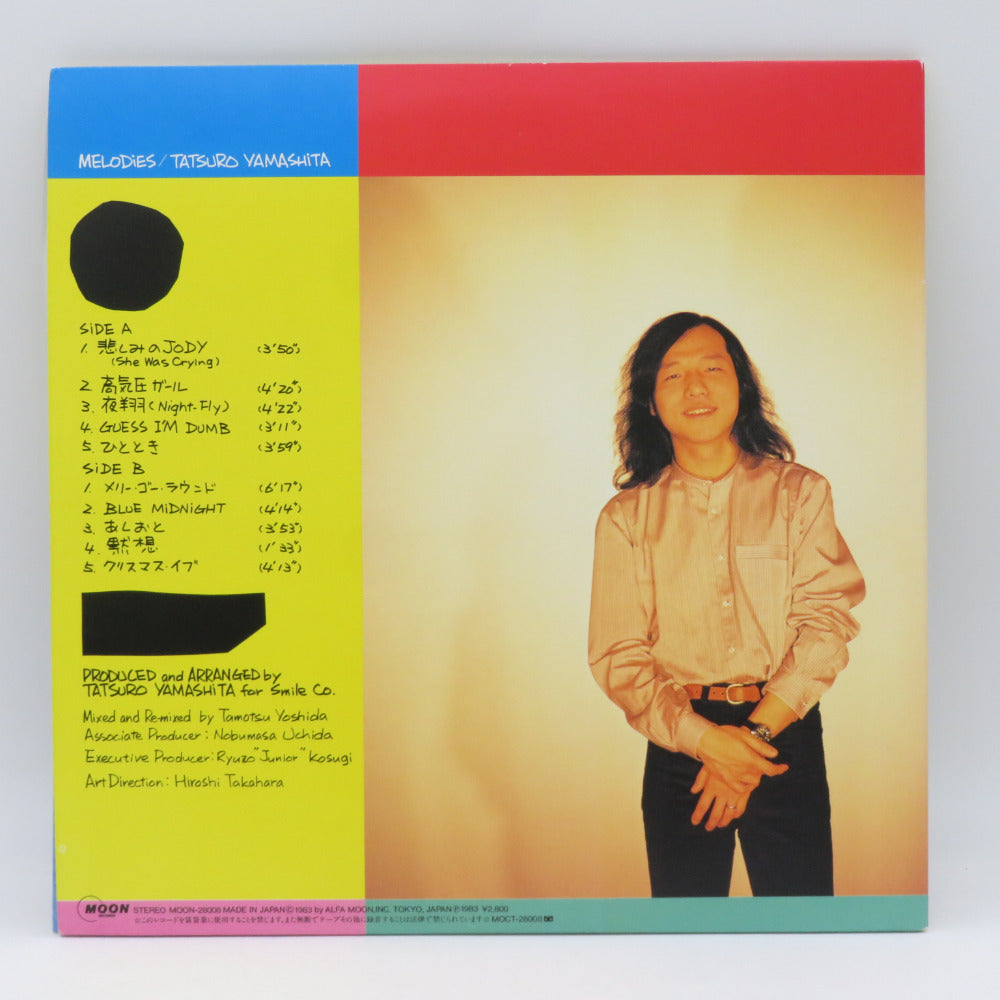 レコード 山下達郎 - melodies - MOON-28008