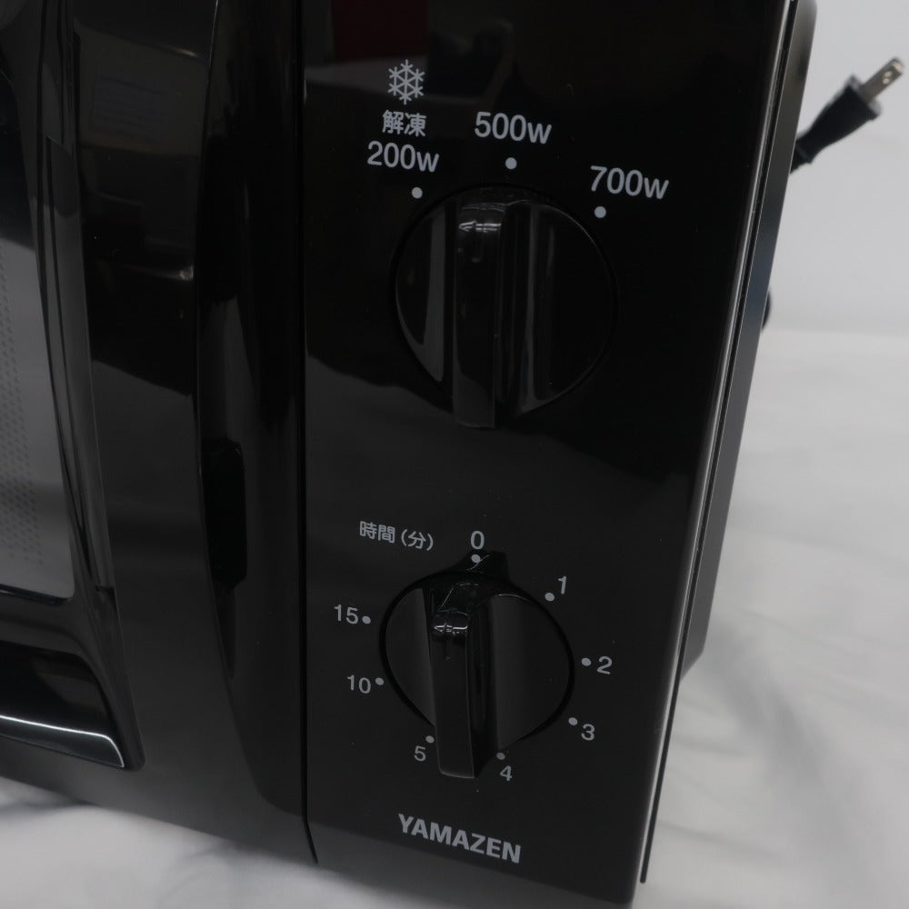 山善 ヤマゼン 電子レンジ MRT-S177 ブラック