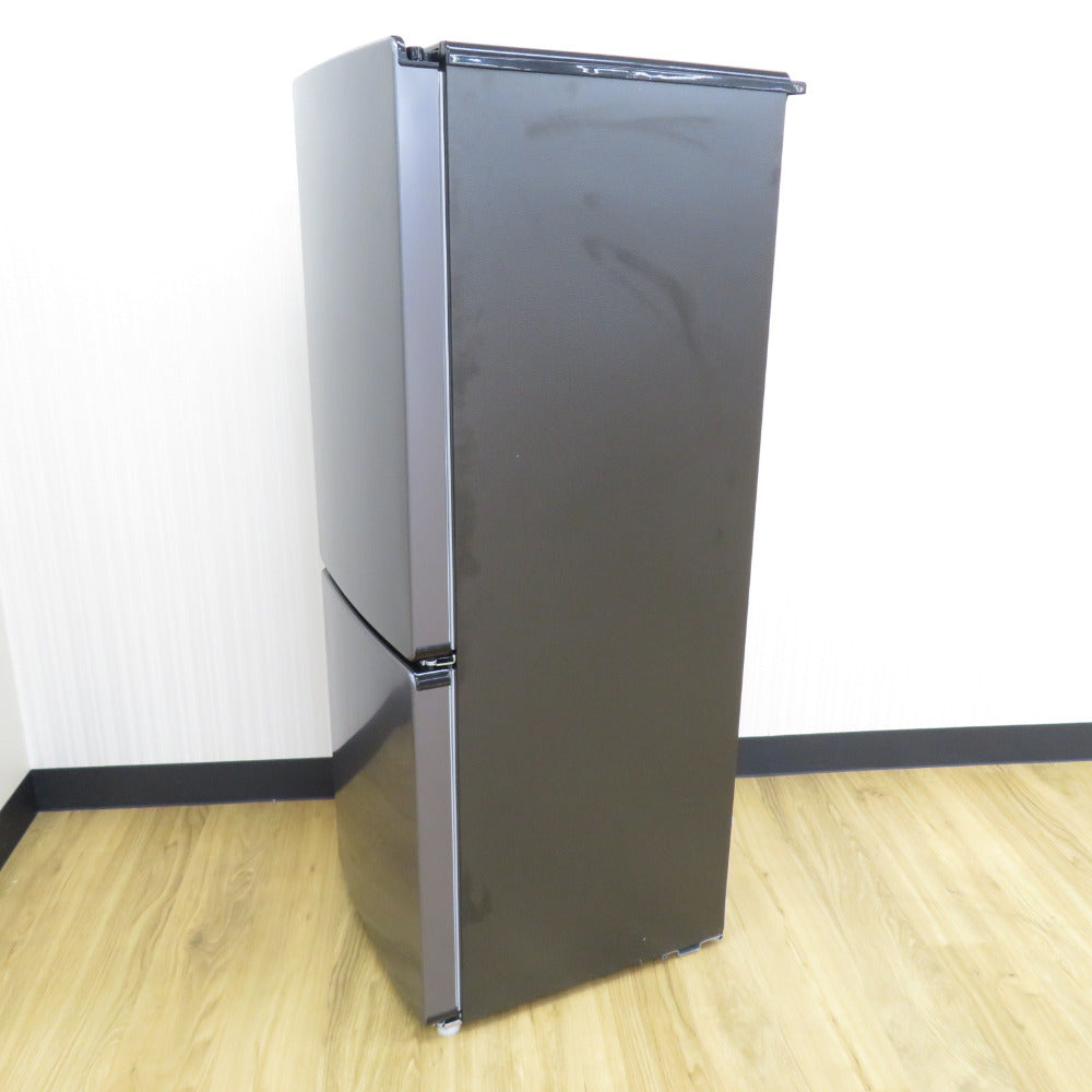 Haier (ハイアール) 冷蔵庫 175L 2ドア JR-F18KS-AK アッシュブラック 2024年製 右開き 一人暮らし アウトレット品 未使用品