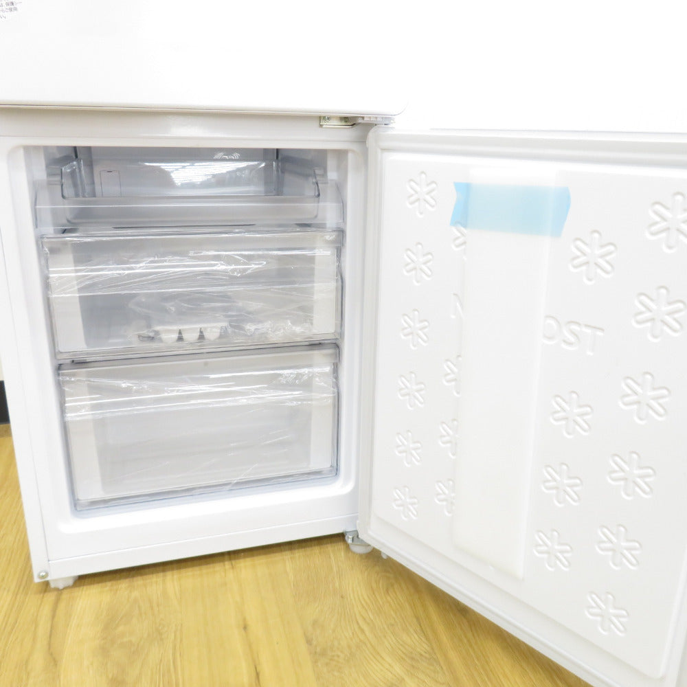 Haier ハイアール 冷蔵庫 175L 2ドア JR-F18KS-FW オフホワイト 2024年製 右開き 一人暮らし アウトレット品 未使用品