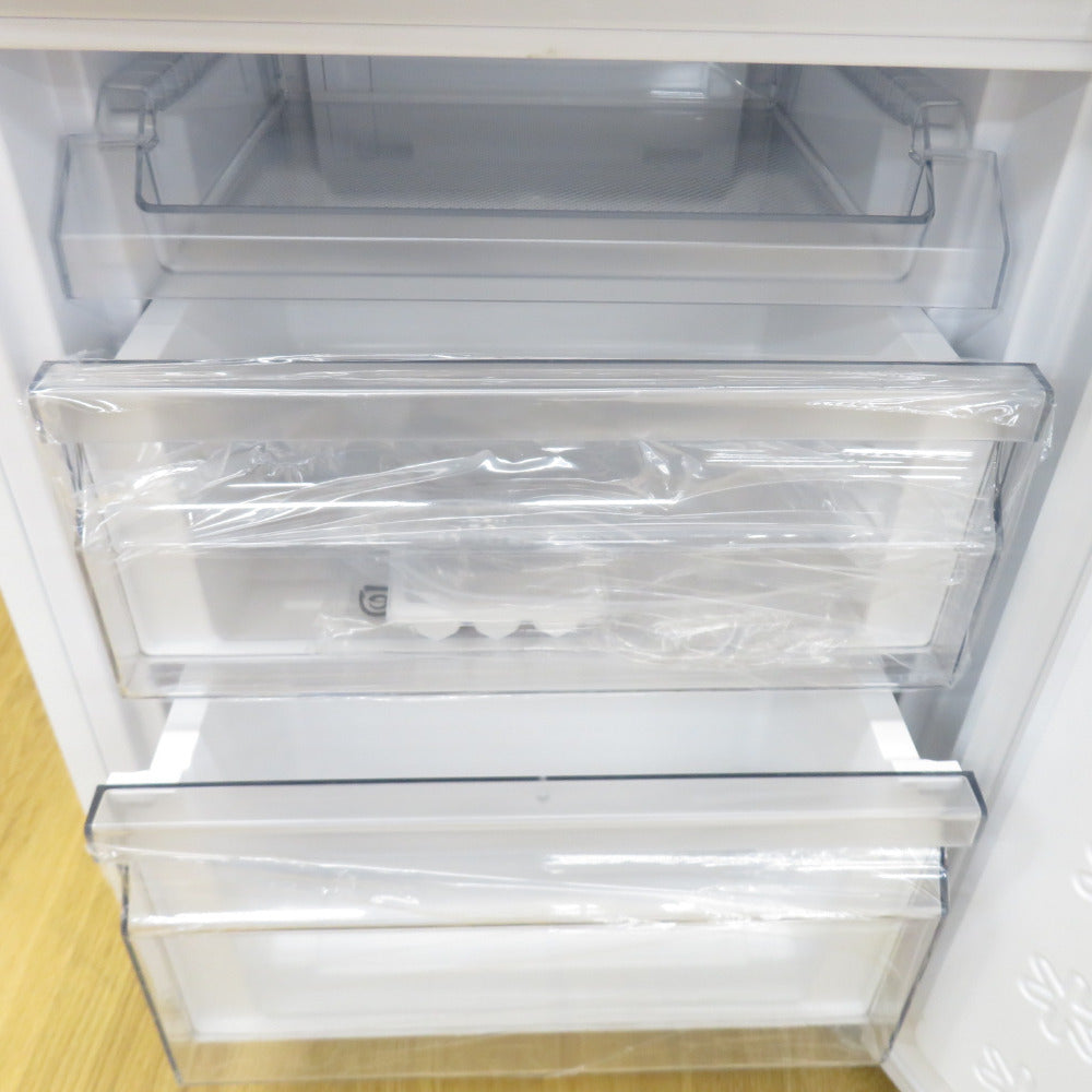 Haier ハイアール 冷蔵庫 175L 2ドア JR-F18KS-FW オフホワイト 2024年製 右開き 一人暮らし アウトレット品 未使用品