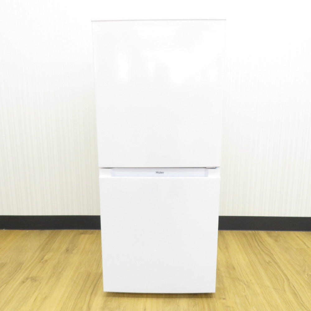 Haier ハイアール 冷蔵庫 121L 2ドア JR-NF121B-W ホワイト 2024年製 右開き 一人暮らし アウトレット品 未使用品