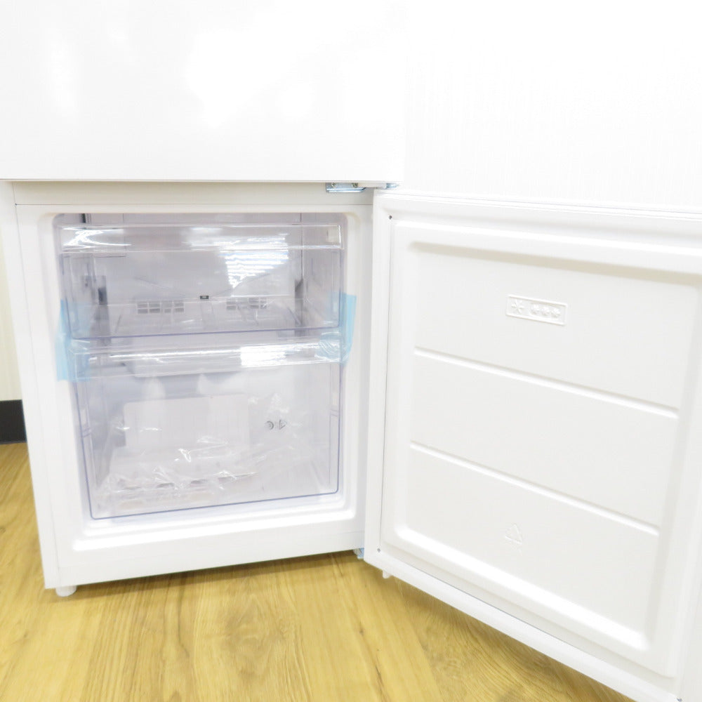 Haier ハイアール 冷蔵庫 121L 2ドア OBBR-121A-W ホワイト 2024年製 右開き 一人暮らし アウトレット品 未使用品