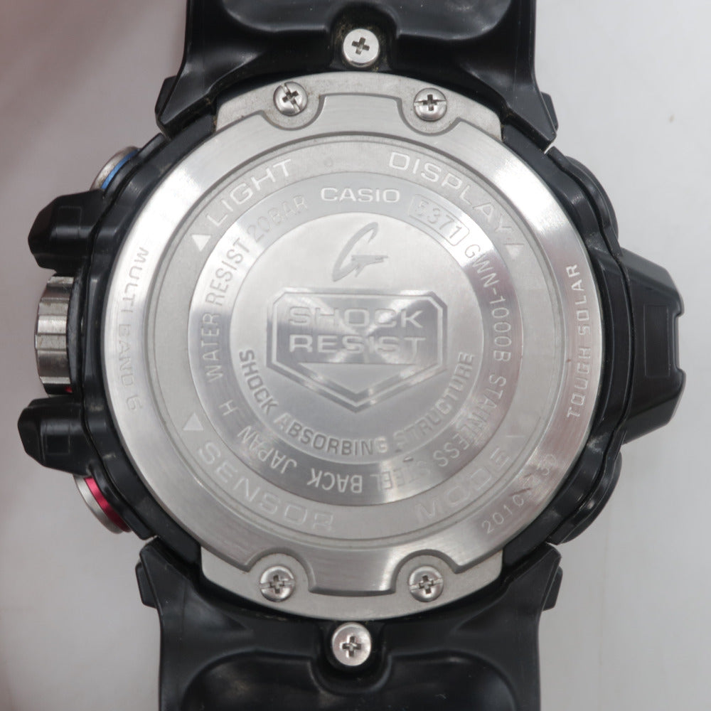 G-SHOCK (CASIO ジーショック) 腕時計 GWN-1000B-1AJF ケース タグ付き