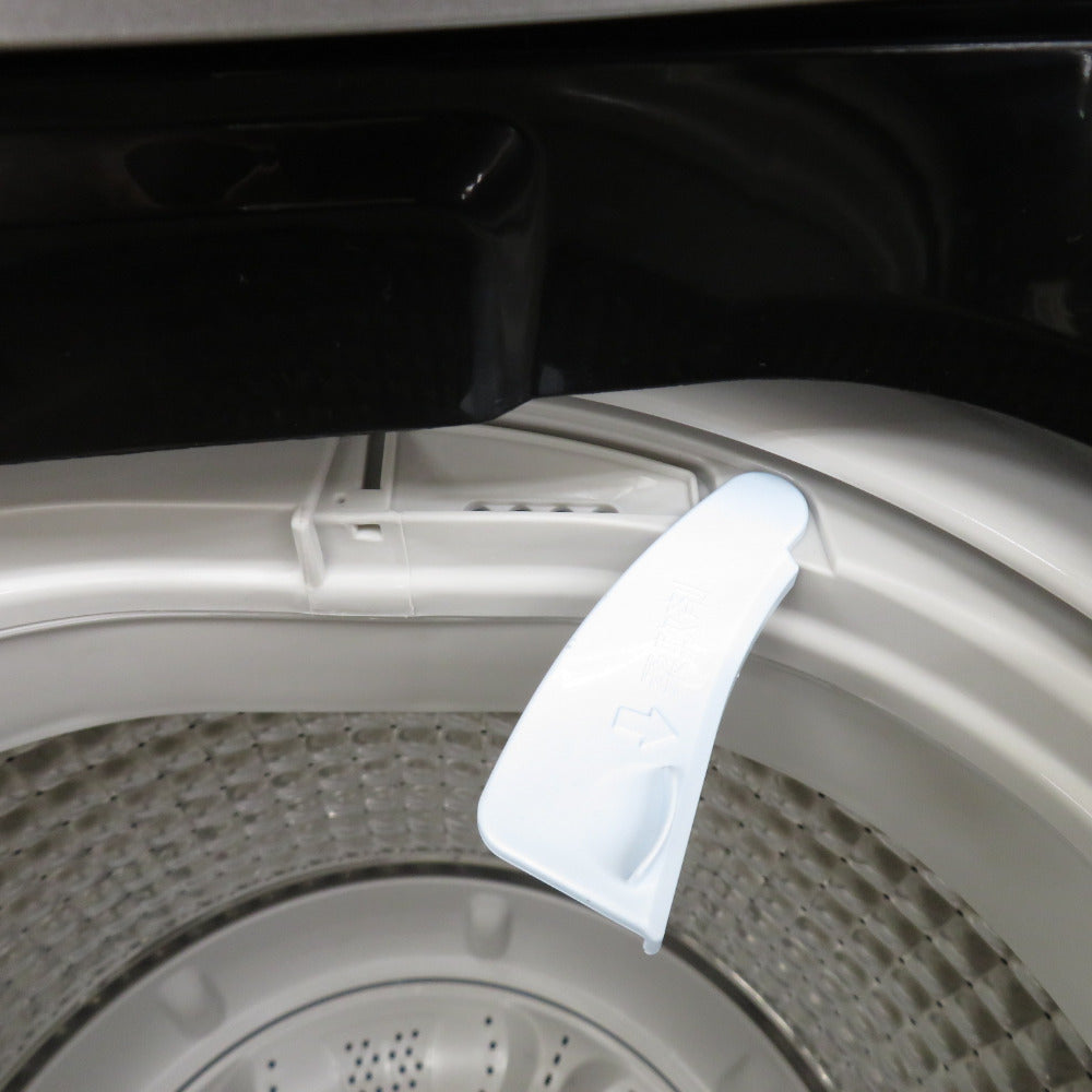 Haier ハイアール 全自動電気洗濯機 縦型 JW-XP2CD55F 5.5kg 2024年製 簡易乾燥機能付 ステンレスブラック 一人暮らし アウトレット品