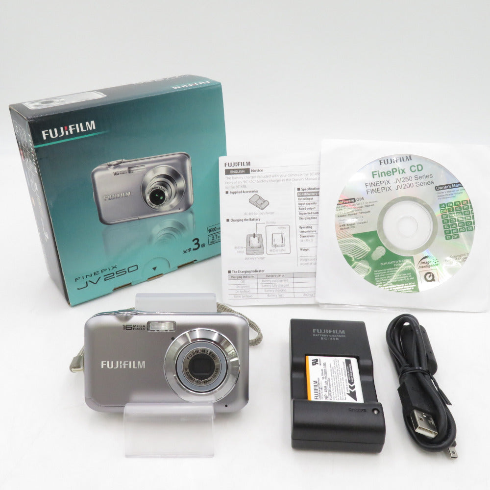 富士フイルム フジフイルム デジタルカメラ FinePix JV250 コンパクトデジタルカメラ