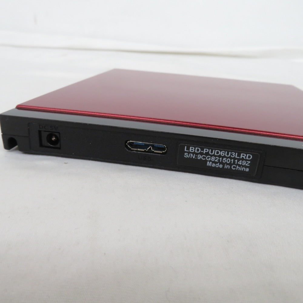 Logitec ロジテック Blu-ray ブルーレイ 外付けドライブ USB3.0 UHD BD対応 LBD-PUD6U3LRD