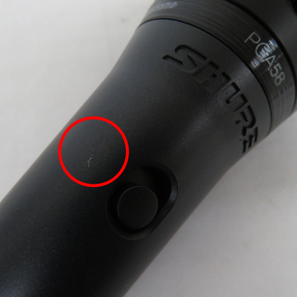 SHURE シュア オーディオ機器 ダイナミックマイク PGA58　本体のみ