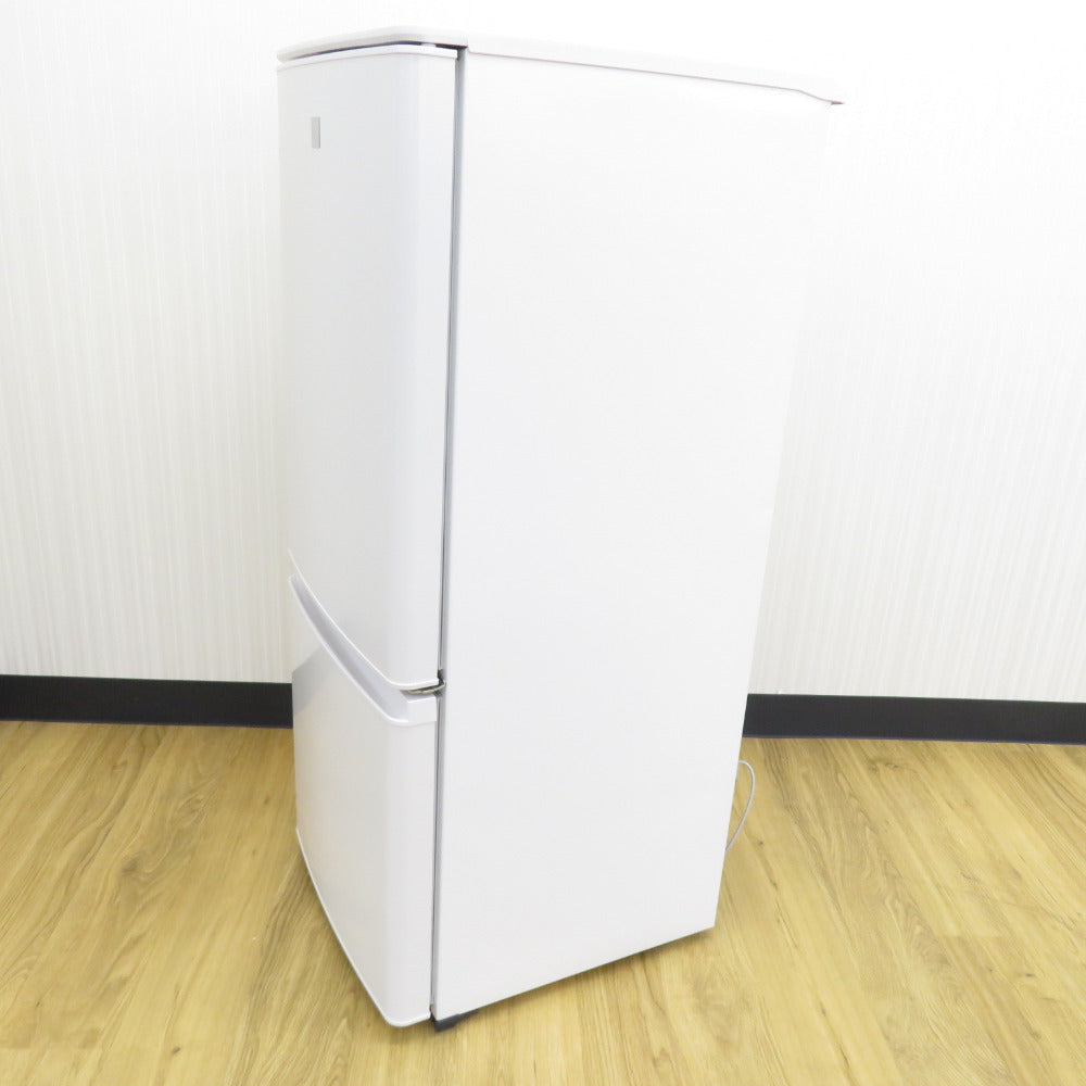 2021年製三菱2ドア冷蔵庫MR-P15EF-KW146Lホワイト