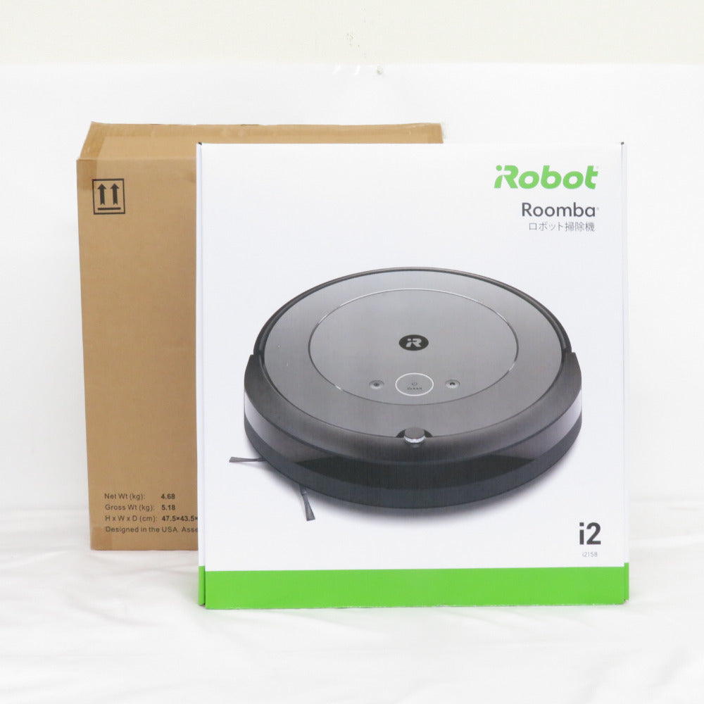 irobot アイロボット 掃除機 ロボット掃除機 ルンバi2 外箱開封 内箱未開封品 i215860 未使用品