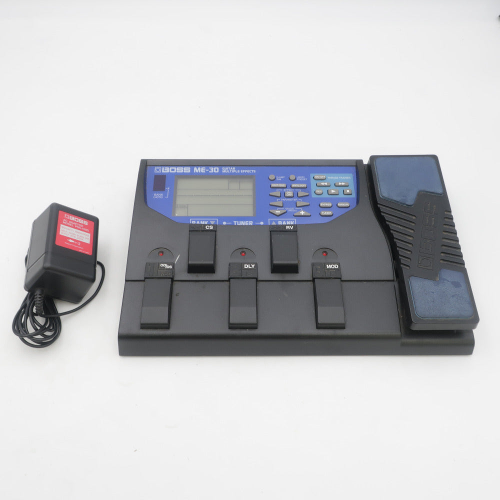 BOSS ボス オーディオ機器 ME-30 ギター用 マルチエフェクター ACアダプター付き