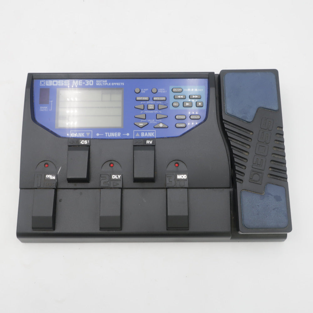 BOSS ボス オーディオ機器 ME-30 ギター用 マルチエフェクター ACアダプター付き