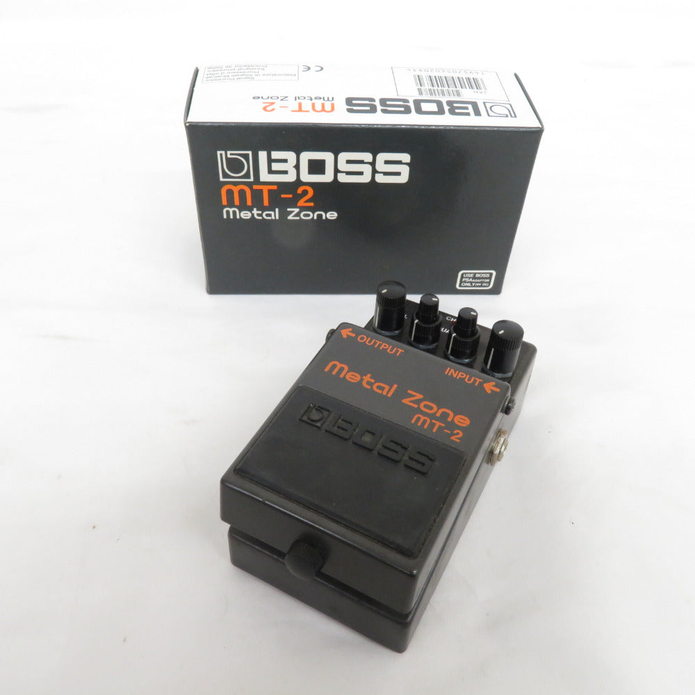 BOSS ボス エフェクター 動作確認済 Metal Zone メタルゾーン ディストーション MT-2