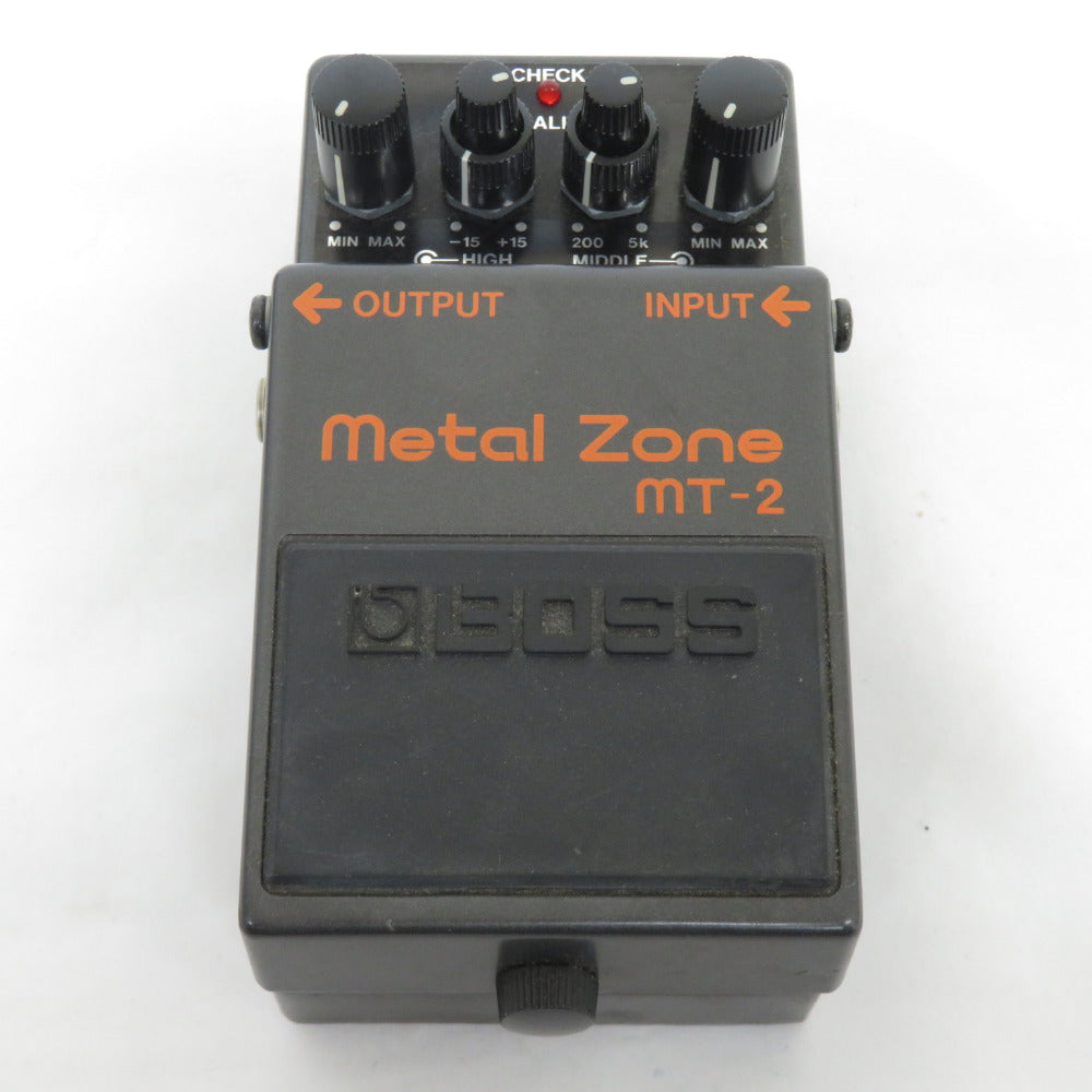 BOSS ボス エフェクター 動作確認済 Metal Zone メタルゾーン ディストーション MT-2