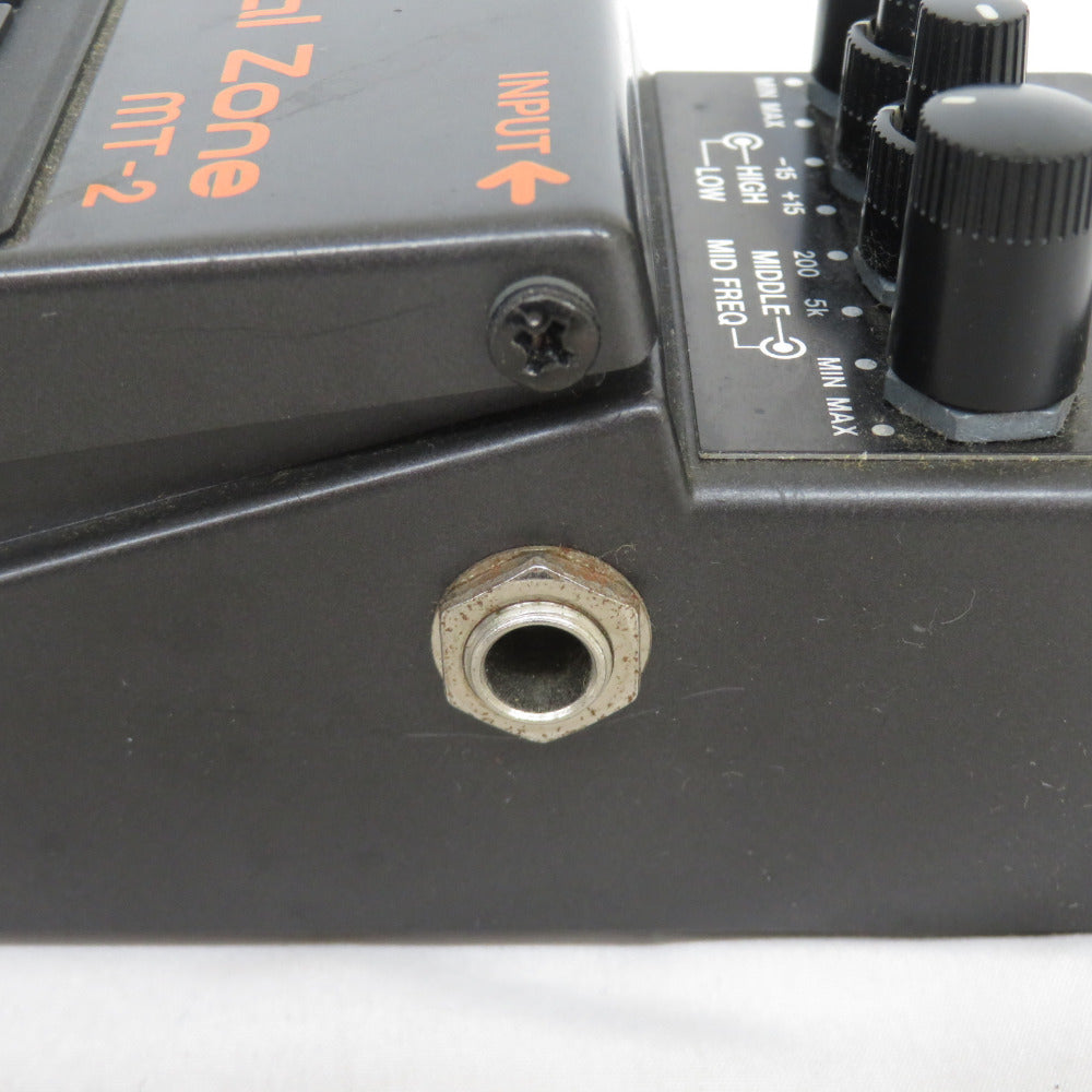 BOSS ボス エフェクター 動作確認済 Metal Zone メタルゾーン ディストーション MT-2