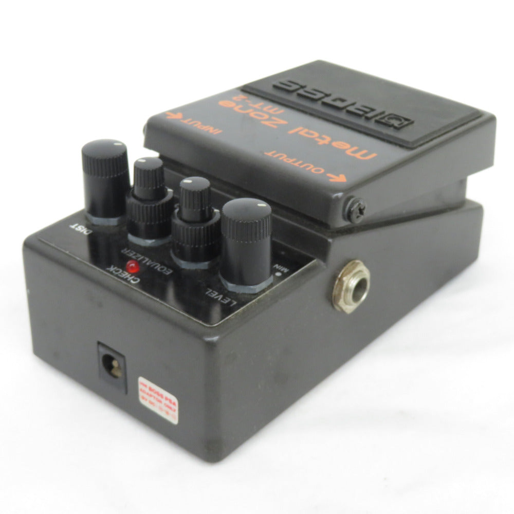 BOSS ボス エフェクター 動作確認済 Metal Zone メタルゾーン ディストーション MT-2