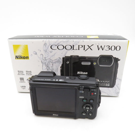 Nikon COOLPIX ニコン クールピクス デジタルカメラ W300 BK ブラック