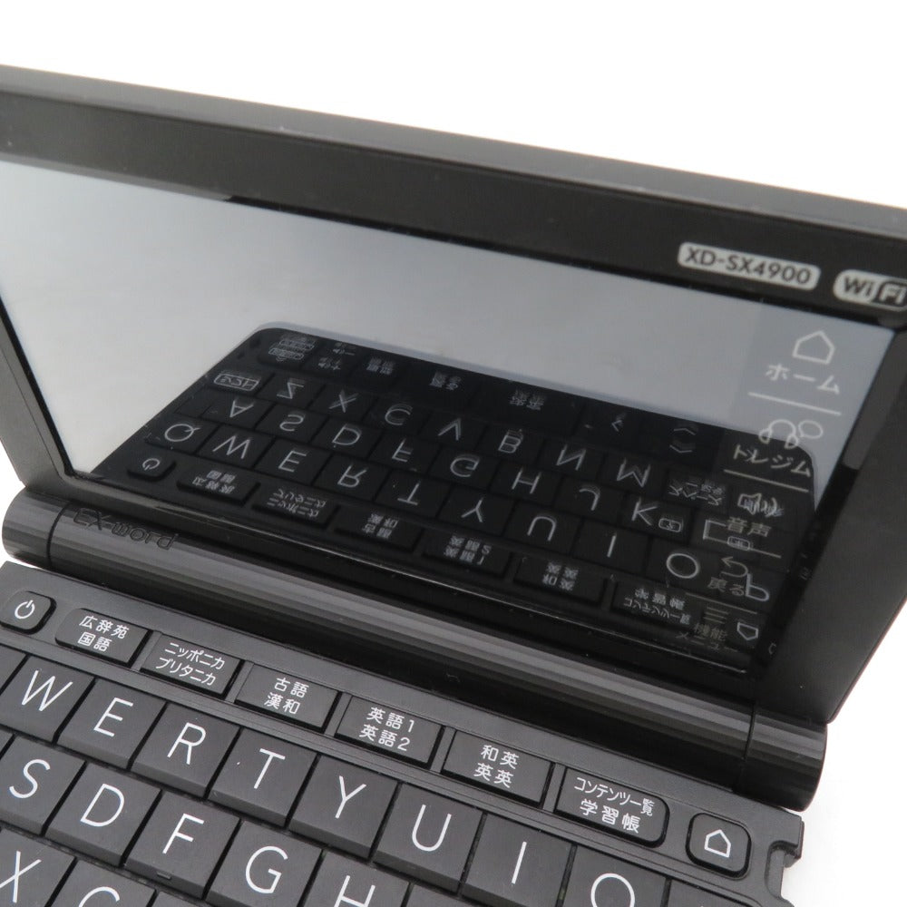 CASIO カシオ 小型家電 電子辞書 EX-word エクスワード 高校生スタンダードモデル ブラック XD-SX4900