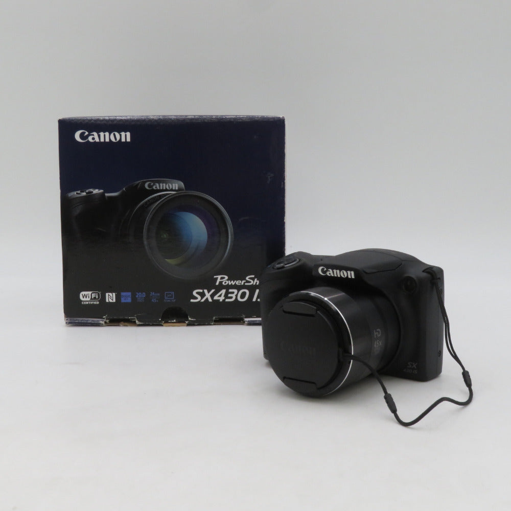 CANON PowerShot キャノン パワーショット デジタルカメラ SX430 IS ブラック ジャンク