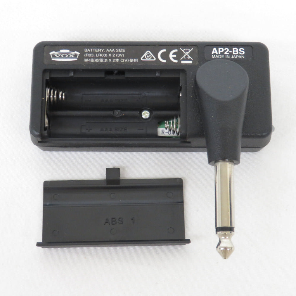 VOX ヴォックス オーディオ機器 本体のみ ヘッドホンアンプ 通電確認のみ amplug 2 Bass AP2-BS 動作未確認