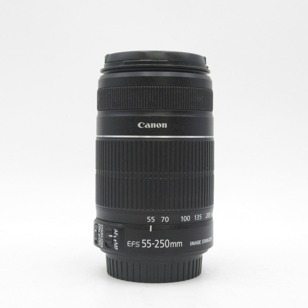 CANON キャノン 交換レンズ EF-S55-250mm F4.5-5.6 IS II キヤノンEFマウント系 望遠ズームレンズ