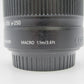 CANON キャノン 交換レンズ EF-S55-250mm F4.5-5.6 IS II キヤノンEFマウント系 望遠ズームレンズ