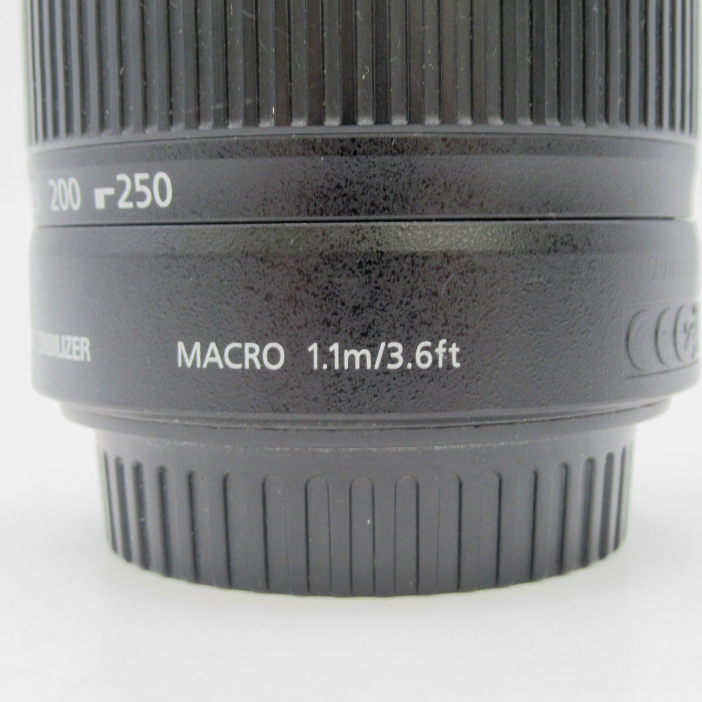 CANON キャノン 交換レンズ EF-S55-250mm F4.5-5.6 IS II キヤノンEFマウント系 望遠ズームレンズ