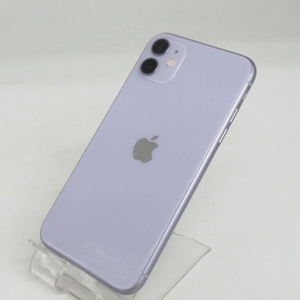 Apple iPhone 11 softbank版 128GB MWM52J/A パープル ネットワーク利用制限〇 2021年 SIMロックなし 本体のみ