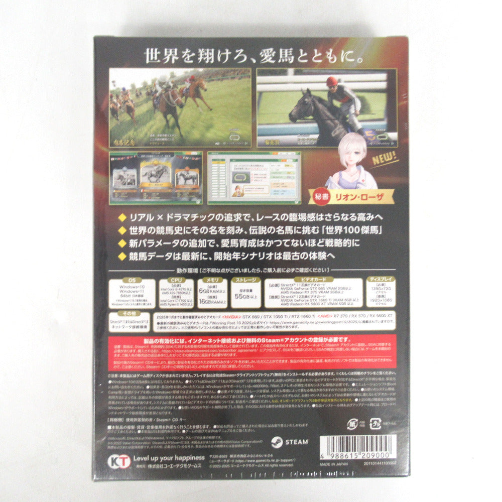 コーエーテクモゲームス コーエー 競馬シミュレーションゲーム Winning Post 10 2025 未使用品