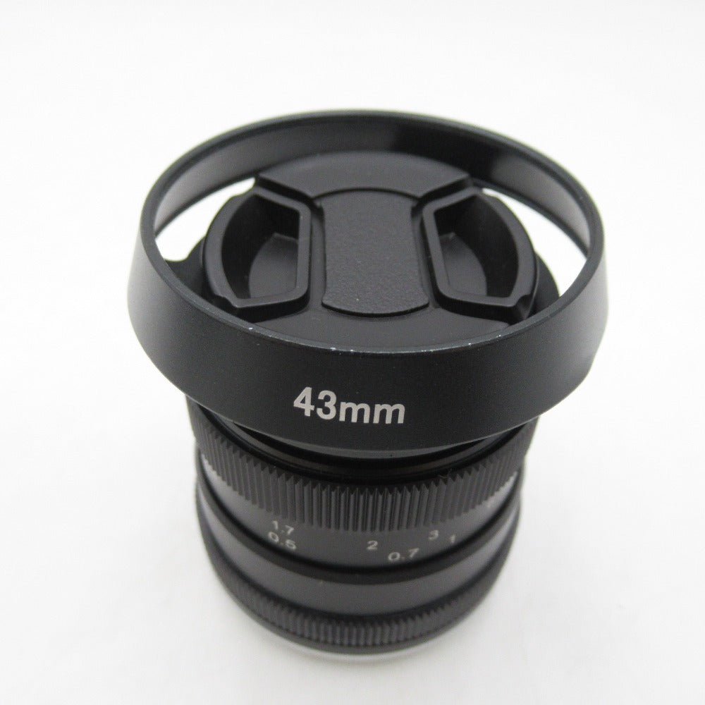 PERGEAR (パーギア) 交換レンズ フジXマウント 43mm F1.8レンズ マニュアルフォーカス 【コンプオフ金沢野々市店】 PERGEAR パーギア 交換レンズ フジXマウント 43mm F1.8レンズ