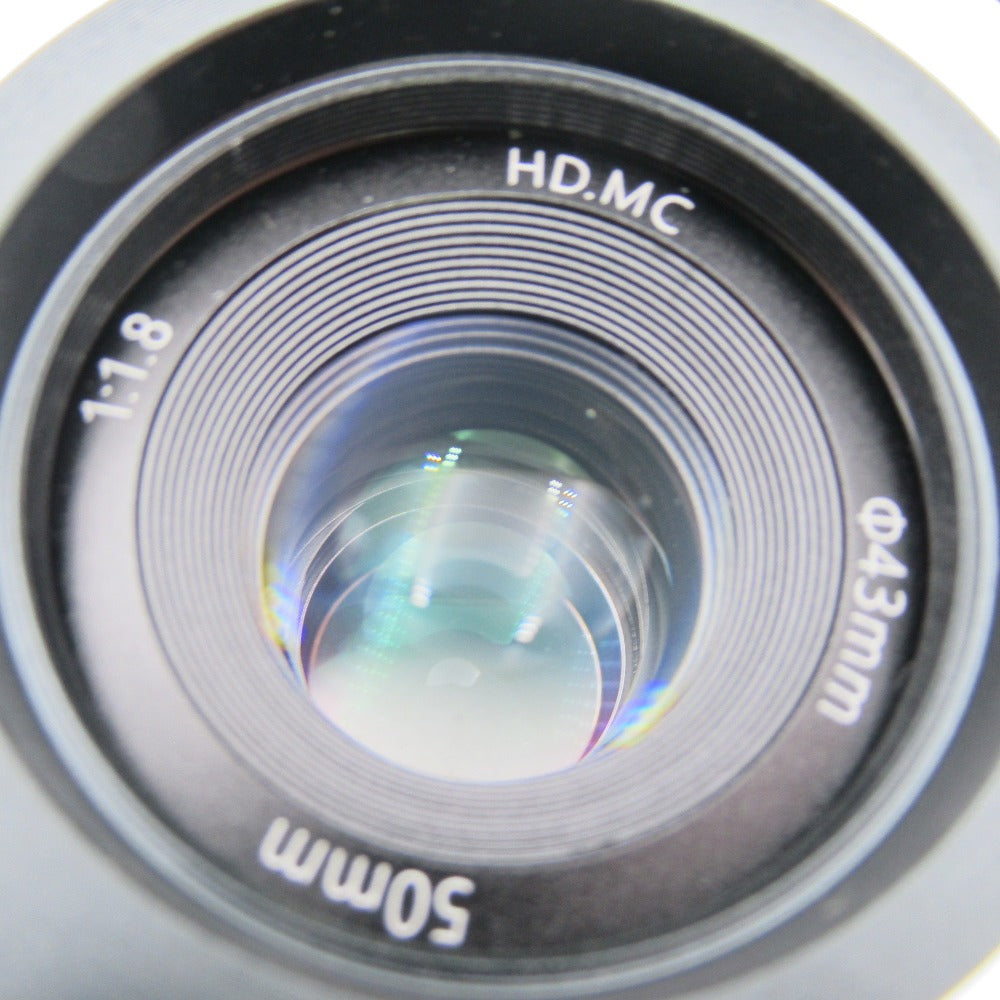 PERGEAR パーギア 交換レンズ フジXマウント 43mm F1.8レンズ マニュアルフォーカス