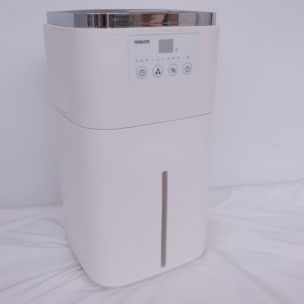 山善 ヤマゼン 加湿除湿器 大型 スチーム式加湿器 スチームファン式