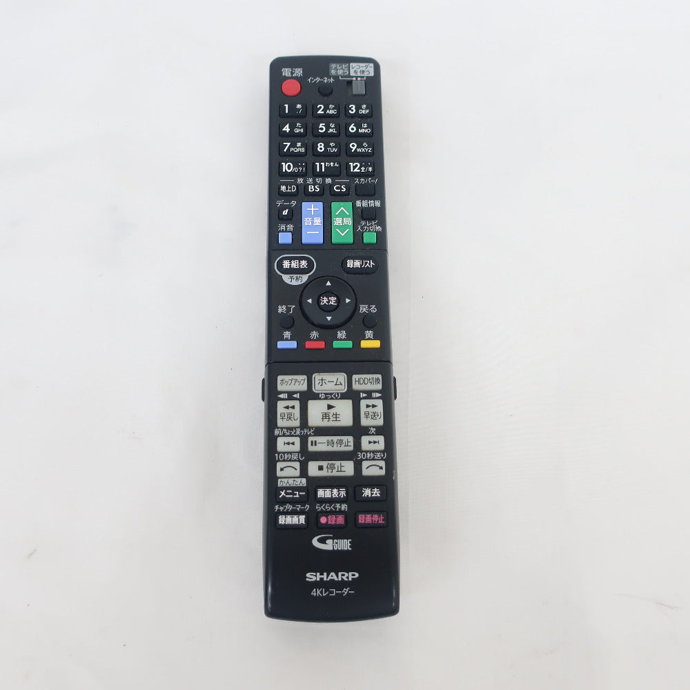AQUOS アクオス レコーダー 4Kレコーダー  TU-UD1000