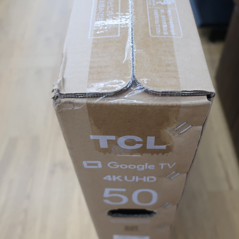 TCL ティーシーエル テレビ 50型 4Kスマート液晶テレビ 未開封品 