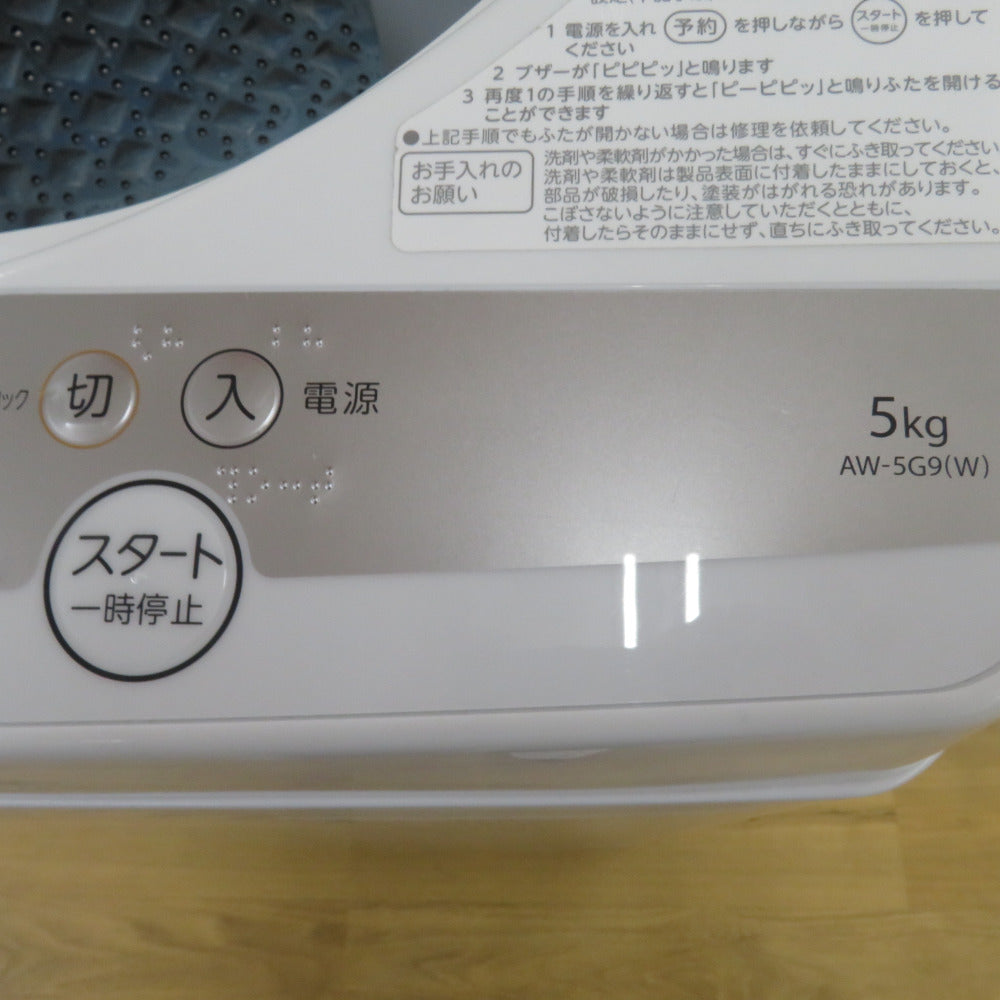 TOSHIBA 東芝洗濯機 5.0kg AW-5G9