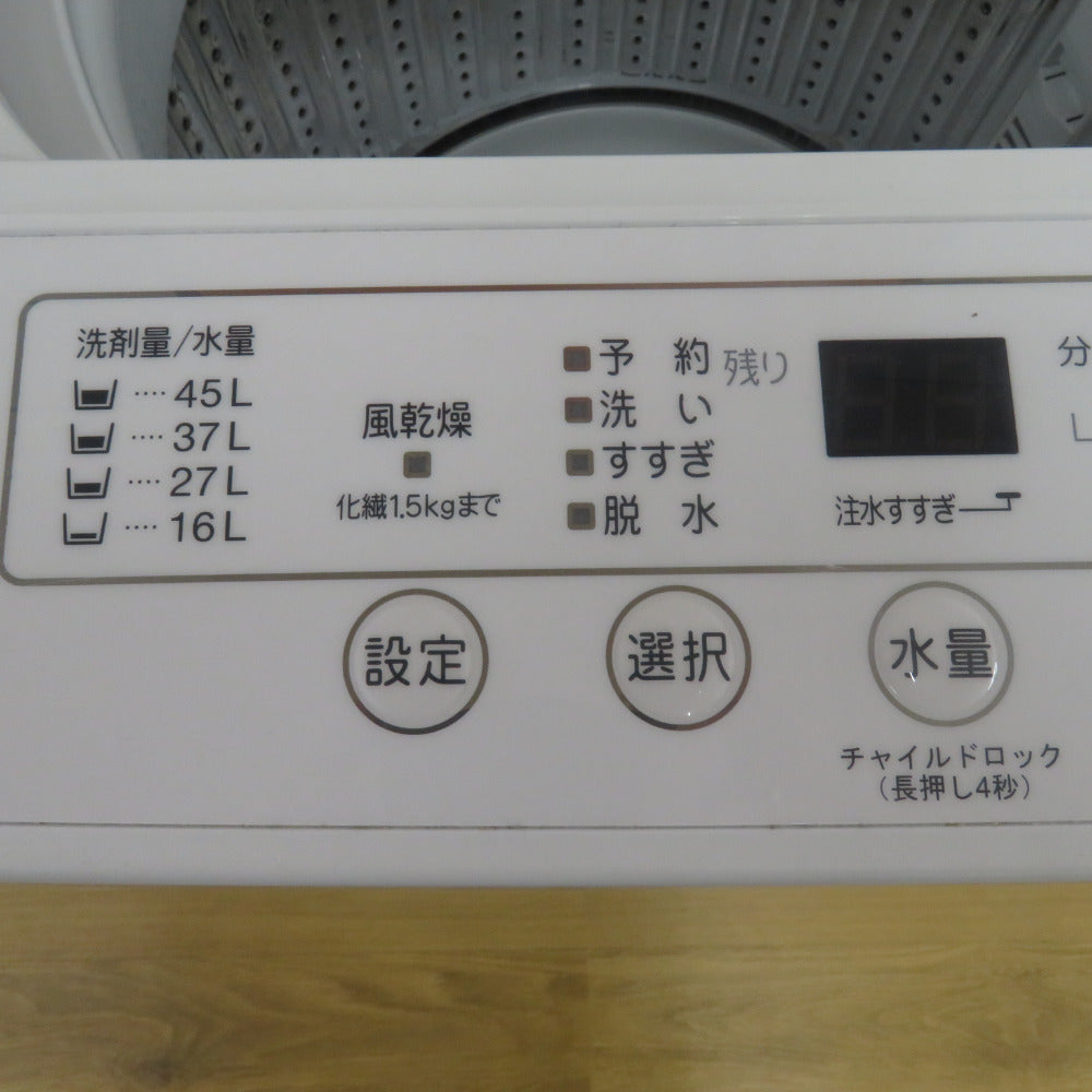 ヤマダ電機 ヤマダデンキ 洗濯機 全自動洗濯機5.0kg　YWM-T50H1