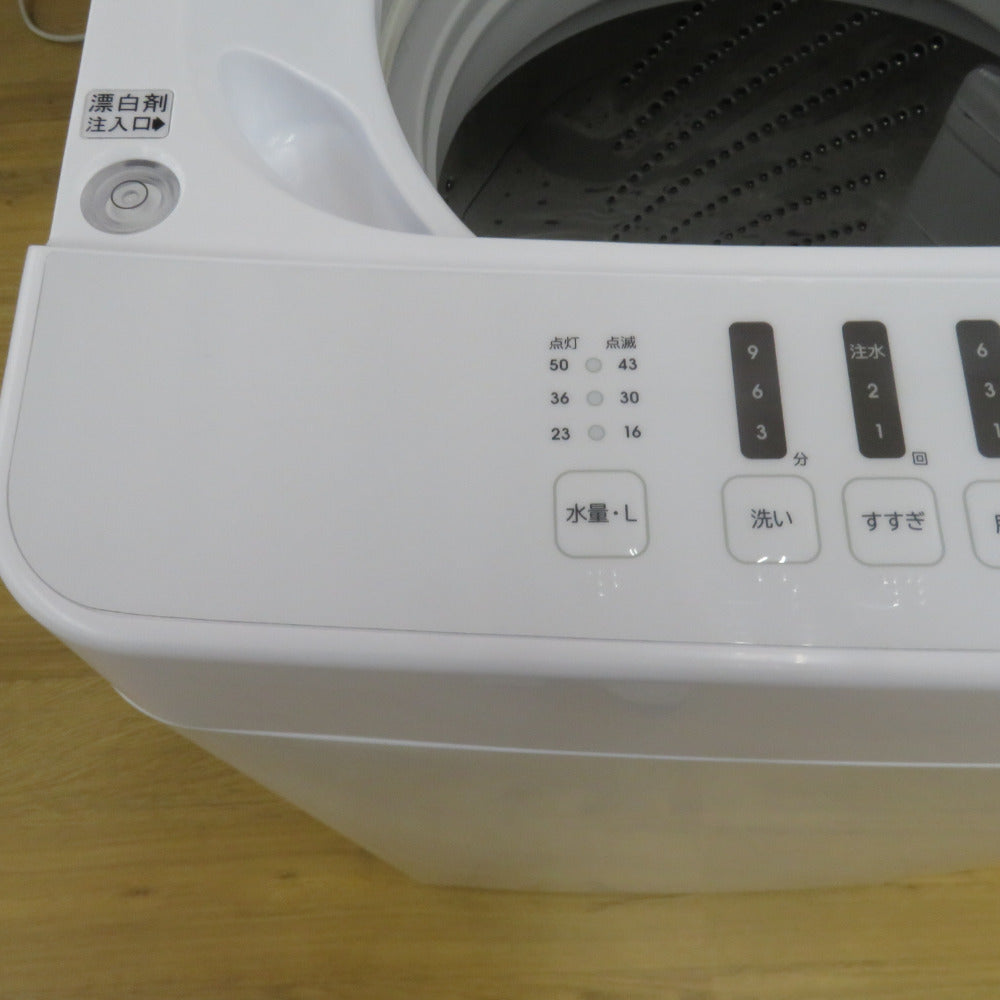 Hisence (ハイセンス) 洗濯機 全自動洗濯機5.5kg　AT-WH5511-WH 【コンプオフ金沢野々市店】 Hisence ハイセンス 洗濯機 全自動洗濯機5.5kg AT-WH5511-WH