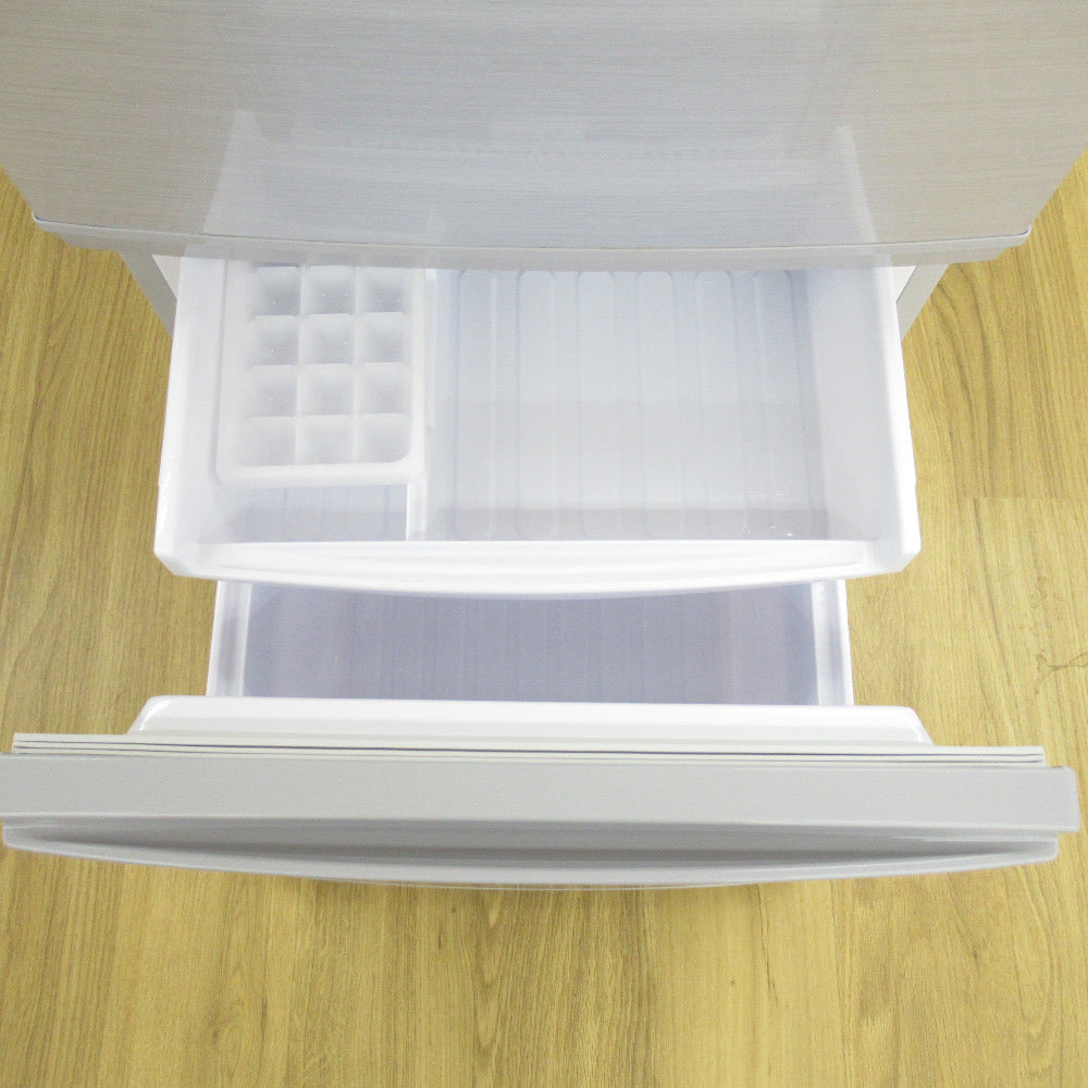 SHARP シャープ 冷蔵庫 2ドア 167L つけかえどっちもドア シルバー SJ