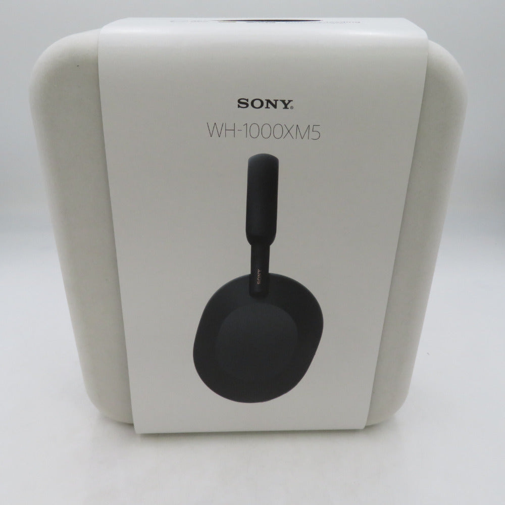 sony ソニー スマホアクセサリー ワイヤレスステレオヘッドホン ノイズキャンセリング Bluetooth ブルートゥース ブラック WH-1000XM5