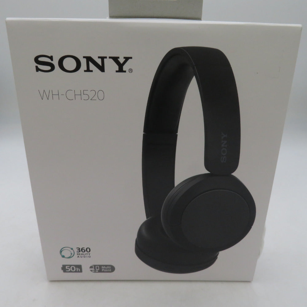 sony ソニー スマホアクセサリー ワイヤレスステレオヘッドセット ブラック  WH-CH520