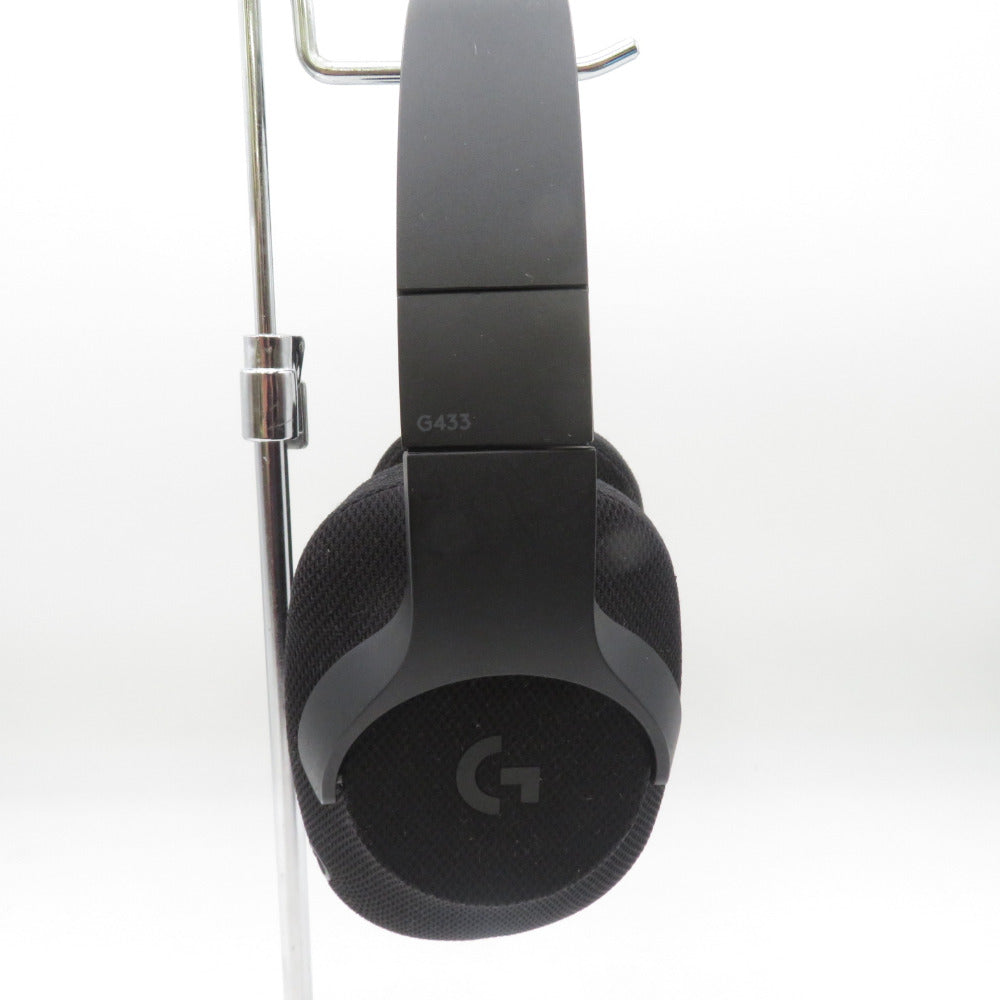 LogicoolG (ロジクールジー) ゲーム周辺機器 G433 ロジクール G ゲーミングヘッドセット G433BK