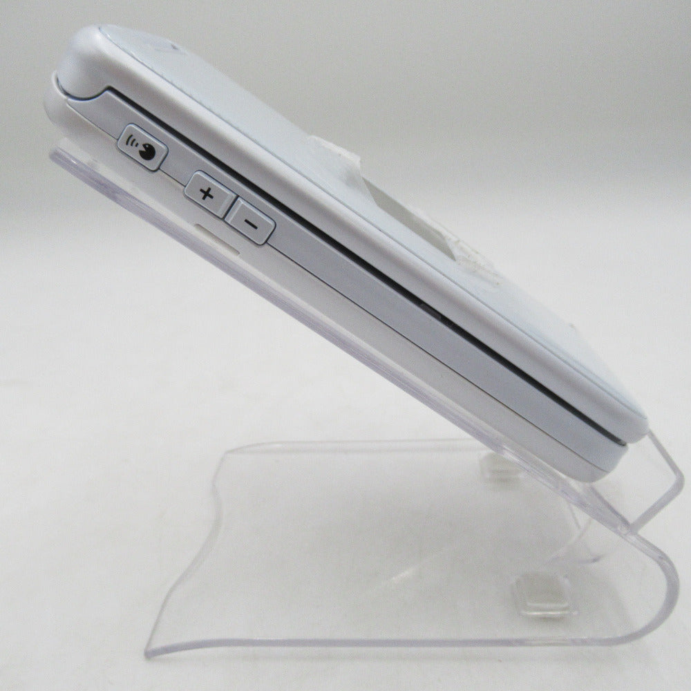 docomo らくらくホン F-01M ホワイト 2019年 ガラケー｜コンプオフ