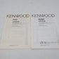KENWOOD (ケンウッド) その他家電 ジャンク品　KENWOOD　カーオーディオ　MZ907 ジャンク
